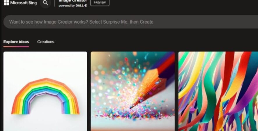 Bing Image Creator volta à antiga versão após reclamações