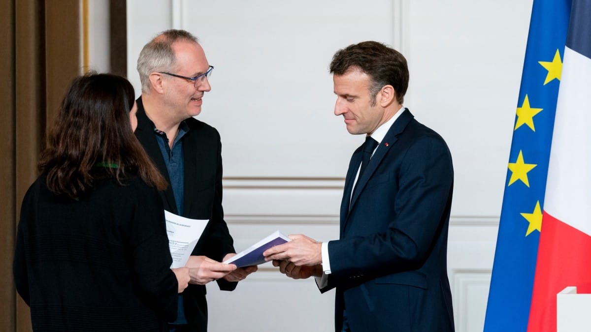Imagem ilustrativa do presidente da França, Emmanuel Macron.