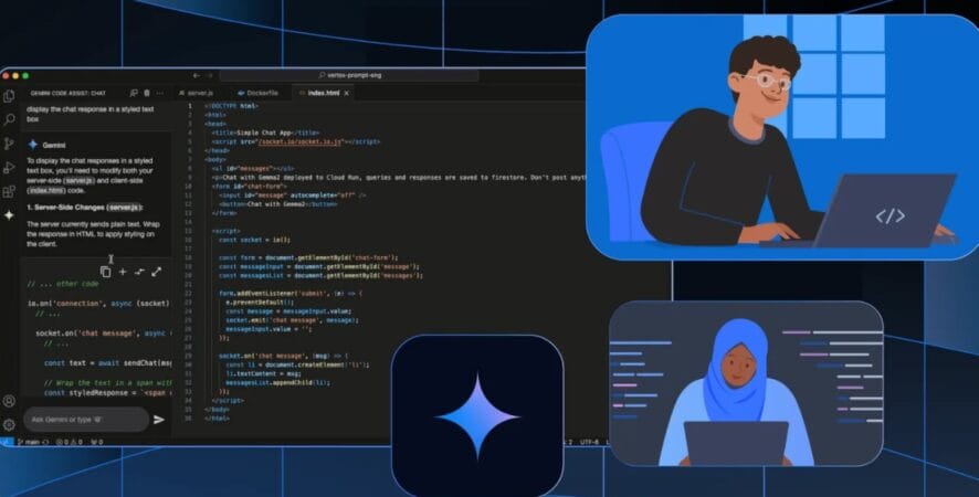 Google lança versão gratuita do assistente de programação Gemini