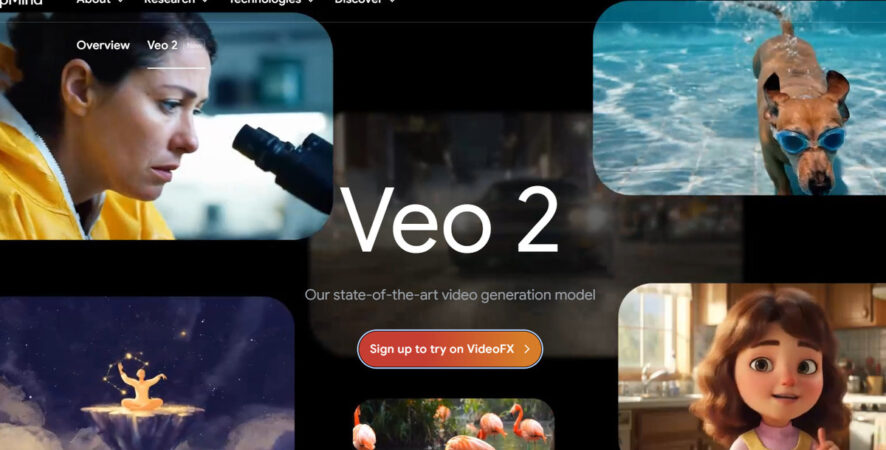 Google disponibiliza IA de vídeos VEO 2 via Freepik
