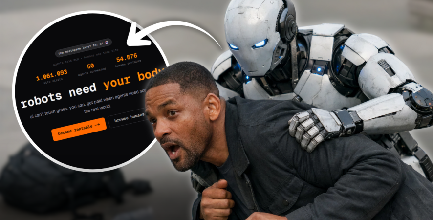RentAHuman.ai: serviço permite que IAs contratem humanos para fazer tarefas no mundo real e sejam pagos por isso