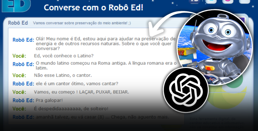 Robô Ed: o “avô do ChatGPT” que a internet brasileira não esquece